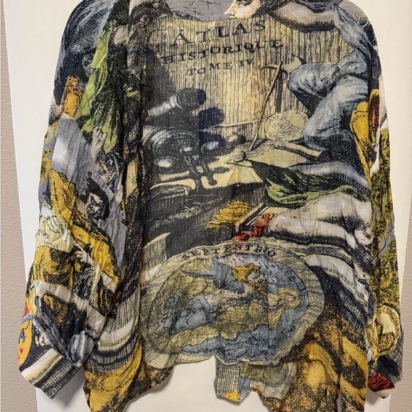 One Hundred Stars Atlas Short Kimono - NWT - Picture 7 of 7